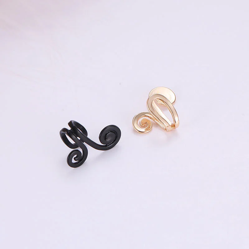

Explosive Personality Creative Fashion 1 Clip-on Earrings Women's Non-pierced Cartilage Earrings Vintage Earrings Jewelry Gifts