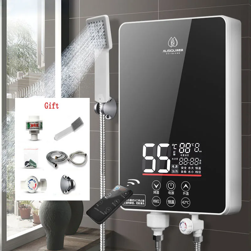 Hot Water Heater Instant Electric Water Heater Home Intelligent Constant Temperature and Rapid Heating Small Shower Bath Machine