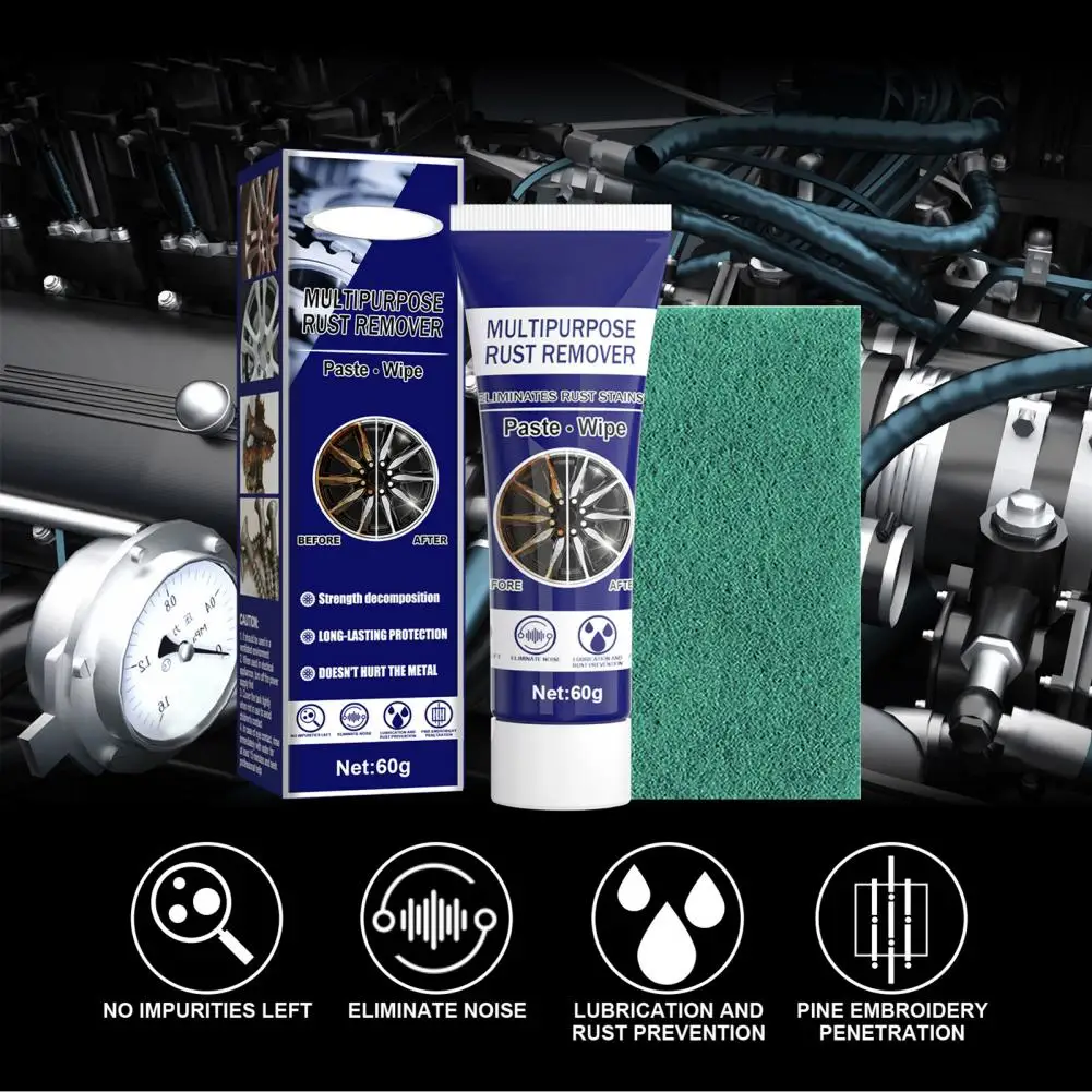 

1 Set Rust Remover Multi-functional Decontamination Refurbish Eliminating Corrosion Rust Cleaner Car Accessories