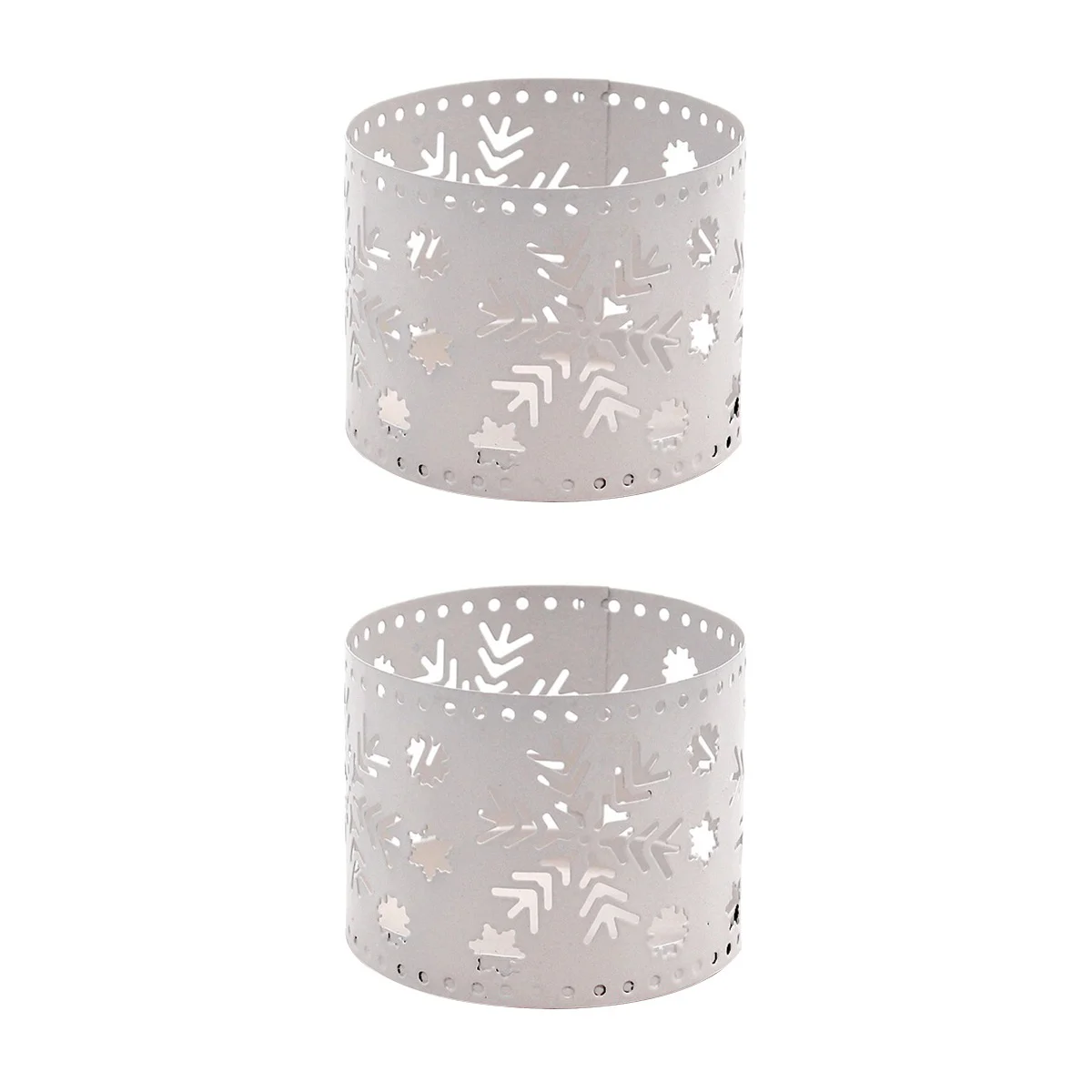 

Holderchristmas Snowflake Metal Pen Iron Tealilght Holders Wrought Decorationtealight Candlestick Holiday Hollow