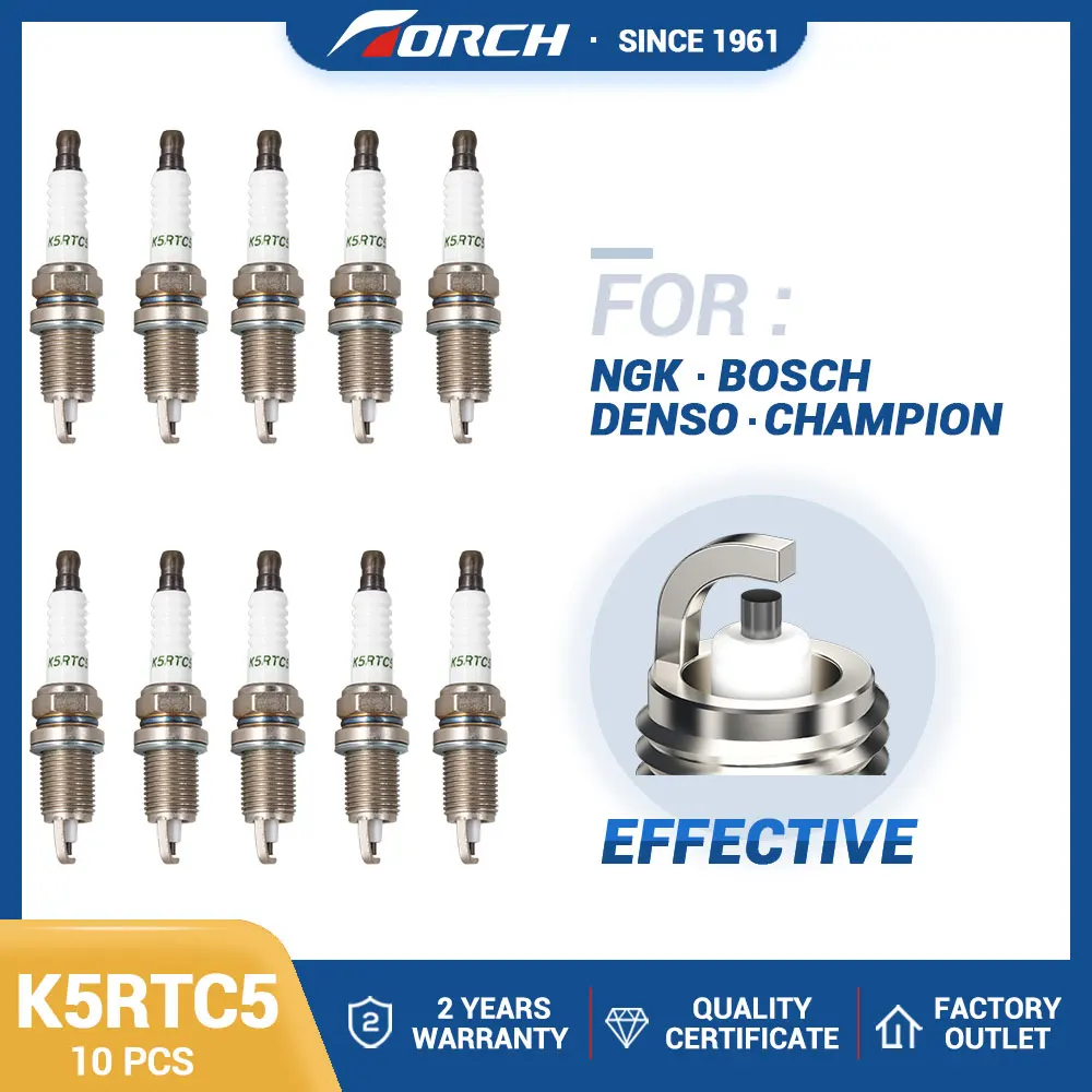 Фото 10 шт., запасные свечи для ZFR5N CHAMPION RC12ECC OE115 №1