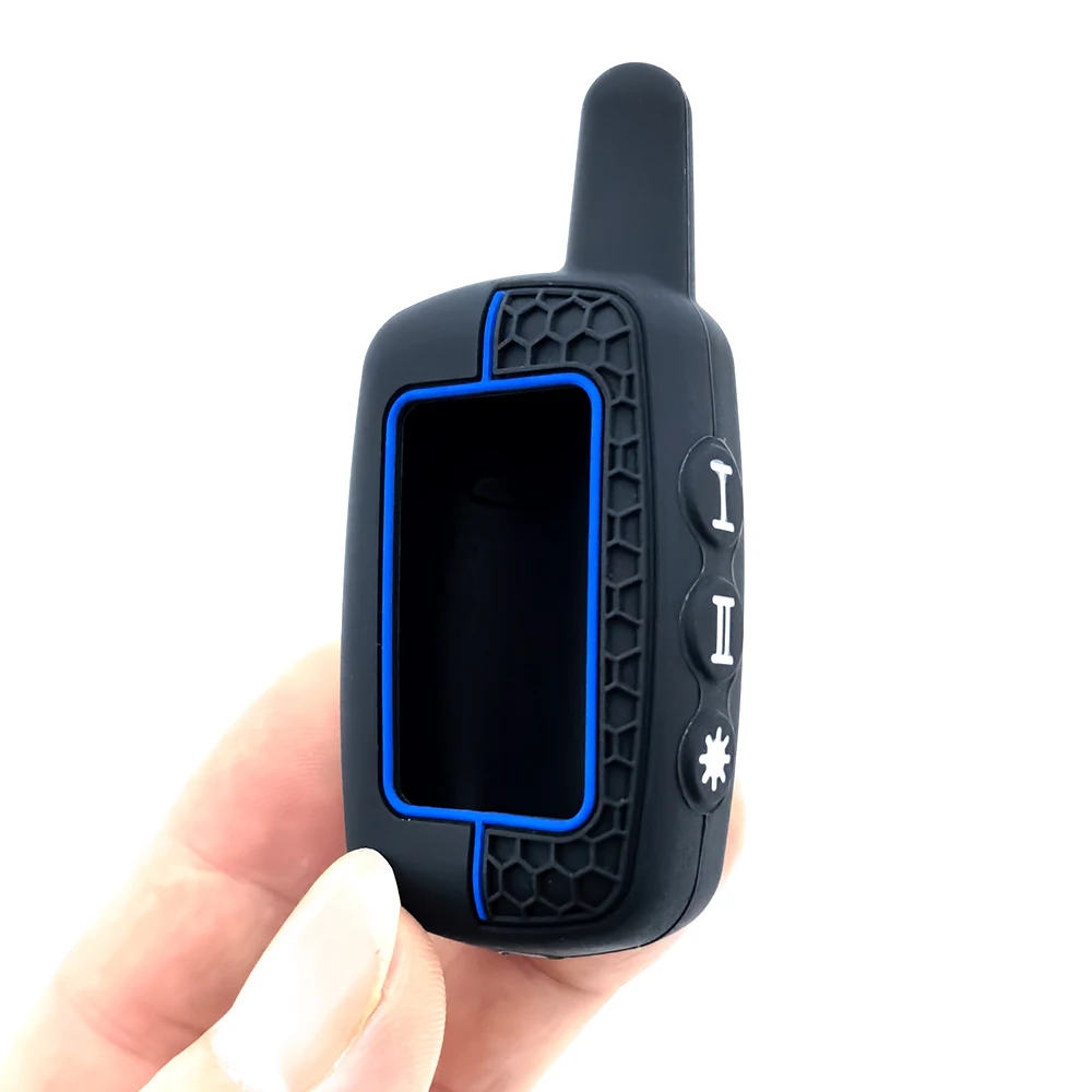 

Для Starline A6 A9 A8 двусторонняя автомобильная сигнализация ЖК-пульт дистанционного управления новый силиконовый чехол для ключей