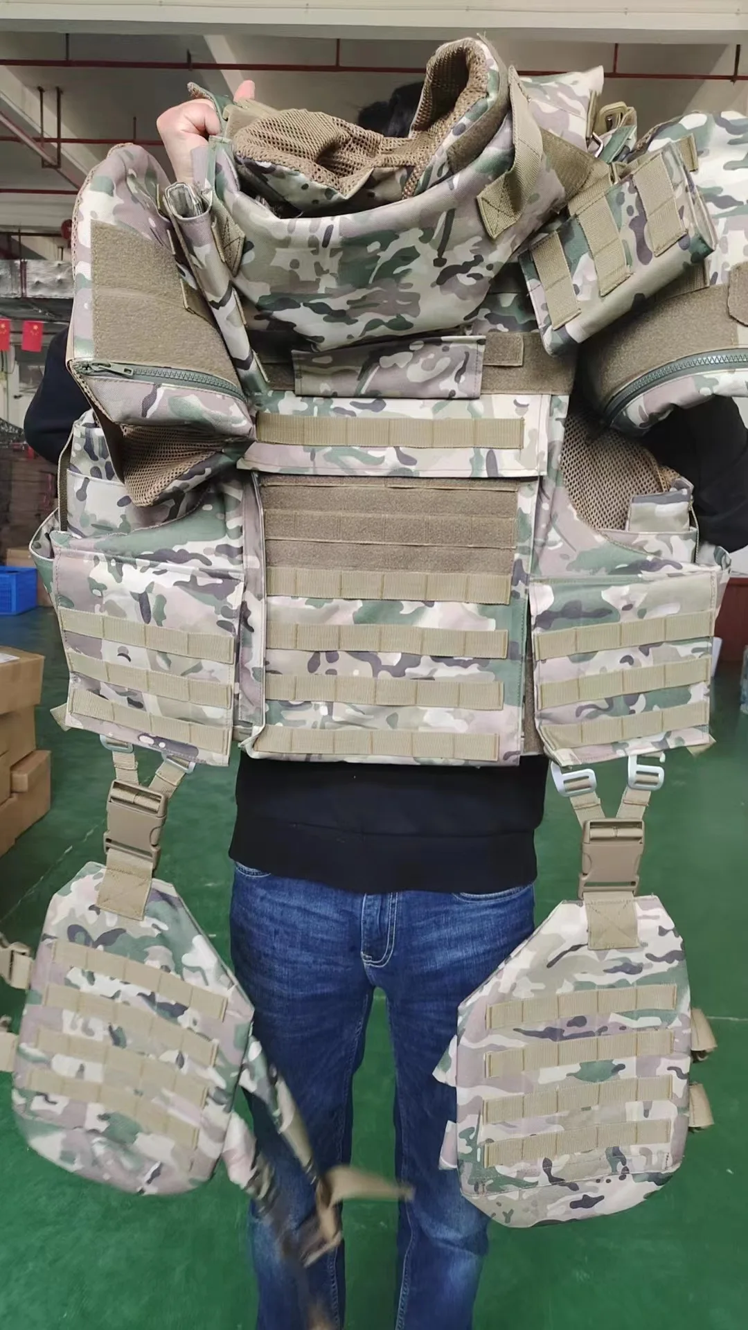 Полный Защитный Бронежилет Ga2/3 Pe/тактический жилет индивидуальное боевое