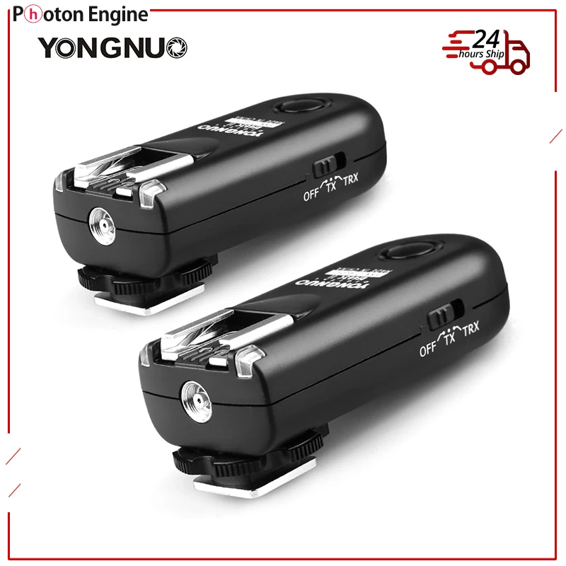 YONGNUO RF-603 II Flash Trigger 2 трансивера для спуска затвора Canon C1 C3 |
