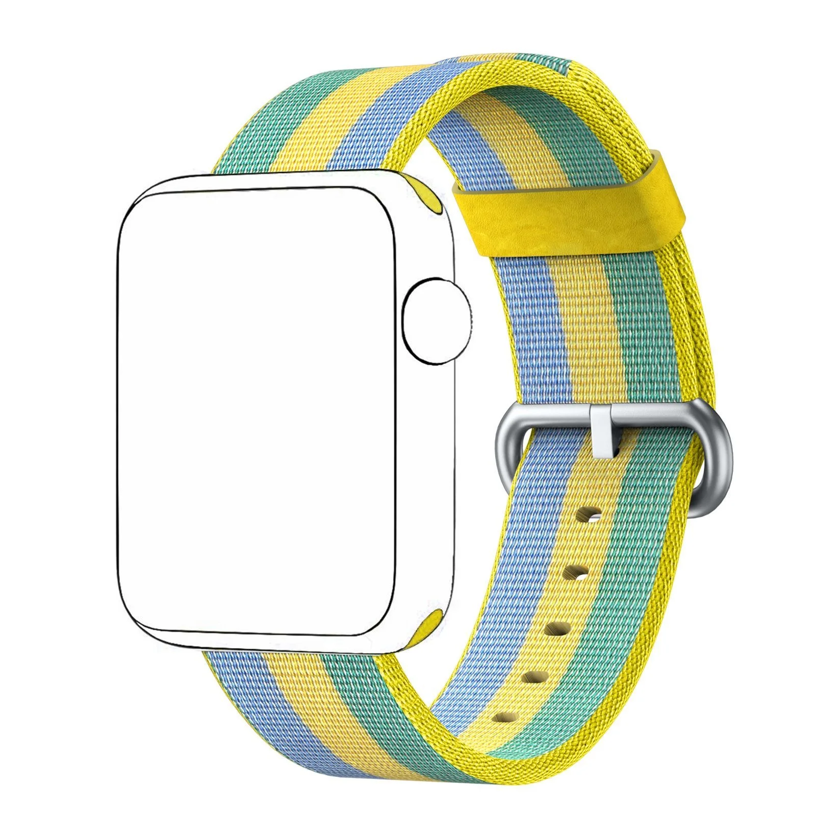 Нейлоновый ремешок-петля для Apple Watch Band 40 мм, 41 мм, 38 мм, умный ремень-браслет для IWatch Ultra S876SE5 (art.: 3920cd600d267) - 3920cd600d267