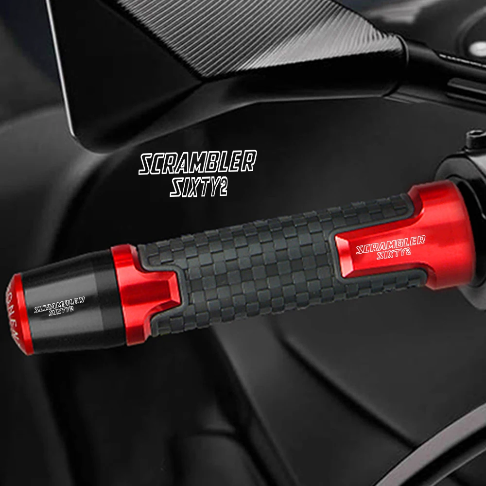 

Рукоятки для руля Ducati SCRAMBLER SIXTY2 2015-2019 2018 2017 CNC, колпачки-ползунки, заглушки, концевые противовес инструменты