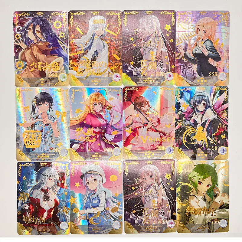 История богини 10M01 Honma Meiko Kafuu Chino Skadi подкормляющее сердце Ssr Fr карточка персонажи аниме редкий подарок на день рождения для мальчиков