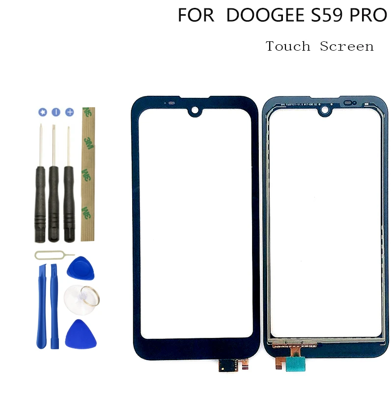 

5,7 "Оригинальный сенсорный экран Для DOOGEE S59 Pro панель Стекло передний дигитайзер DOOGEE S59 Pro фотоаксессуары + Инструменты