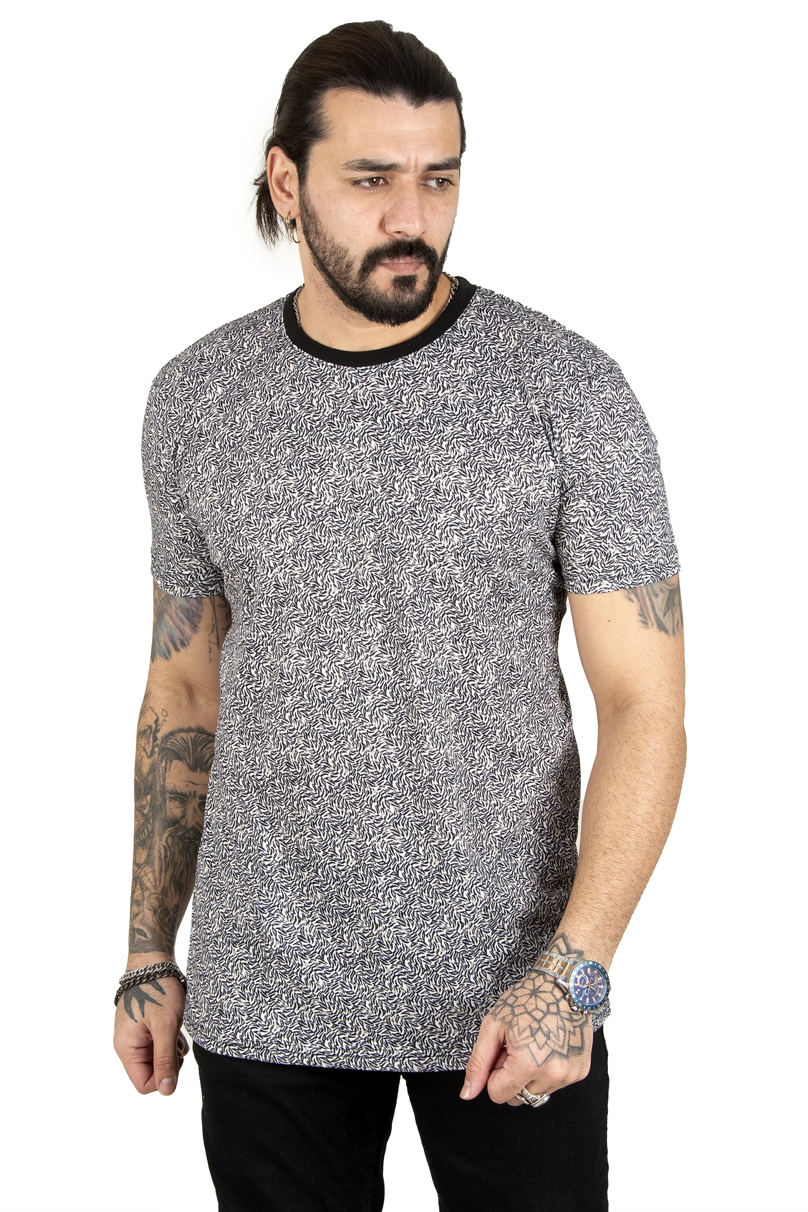 

DeepSEA Digital Printed Bike Collar Lycra Men 'S T-Shirt 2303047