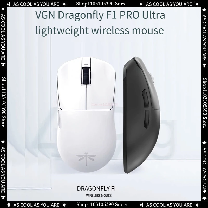 

F1 Por W3395 Sensor Wireless 2.4g Wired Dual-mode Mouse 26000dpi High Performance And Long Battery Life