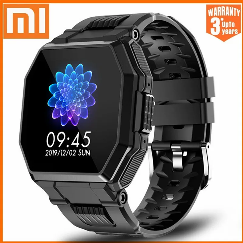 

Смарт-часы Xiaomi мужские спортивные, многофункциональные фитнес-часы с Bluetooth, с функцией звонков, с музыкальным управлением, будильником, напо...