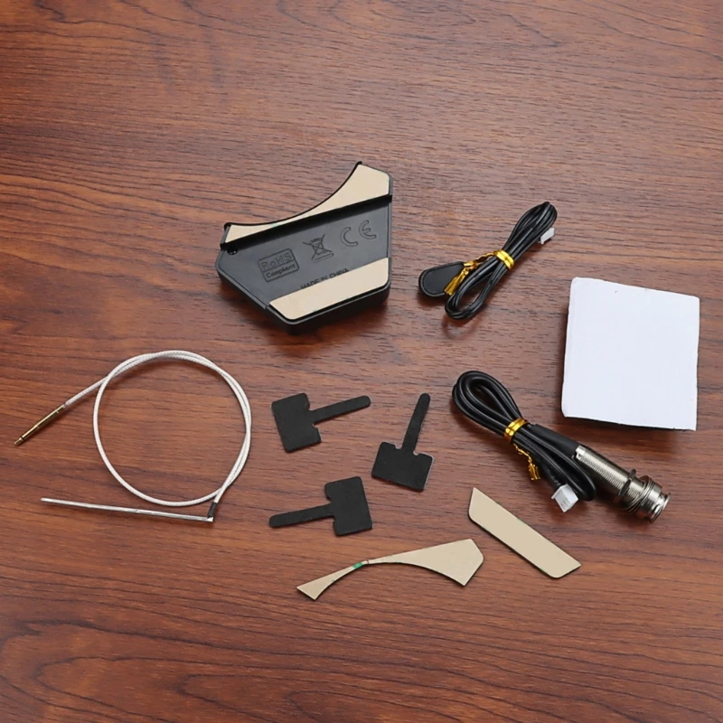 

Guitar Soundhole Pickups with Microphone Soft Piezo Pickup for Acoustic Folk Classical Guitar Accessories Kits