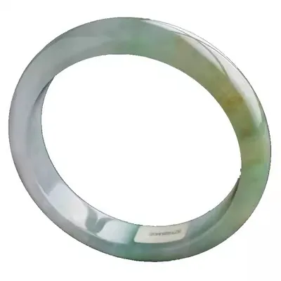 Ювелирные изделия zheru браслет из натурального бирманского нефрита 54 мм-62 мм