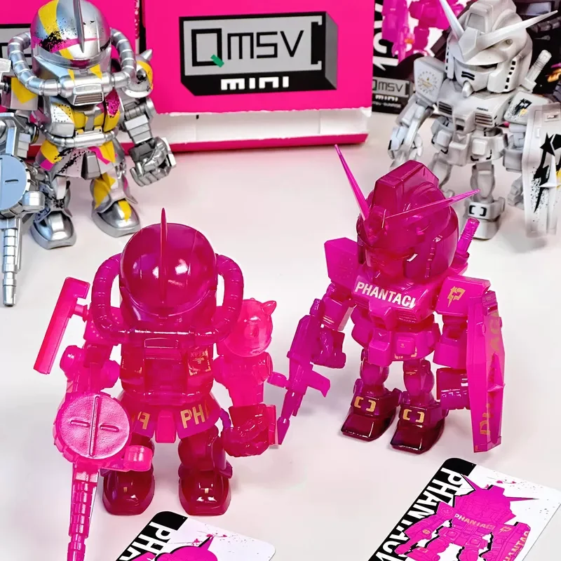 Фото В наличии: Qmsvmini Phantaci New Century Qmsv Mini Series Blind Box, ПВХ-модель, коллаборация, крутые подарки-сюрпризы, праздничные игрушки №4