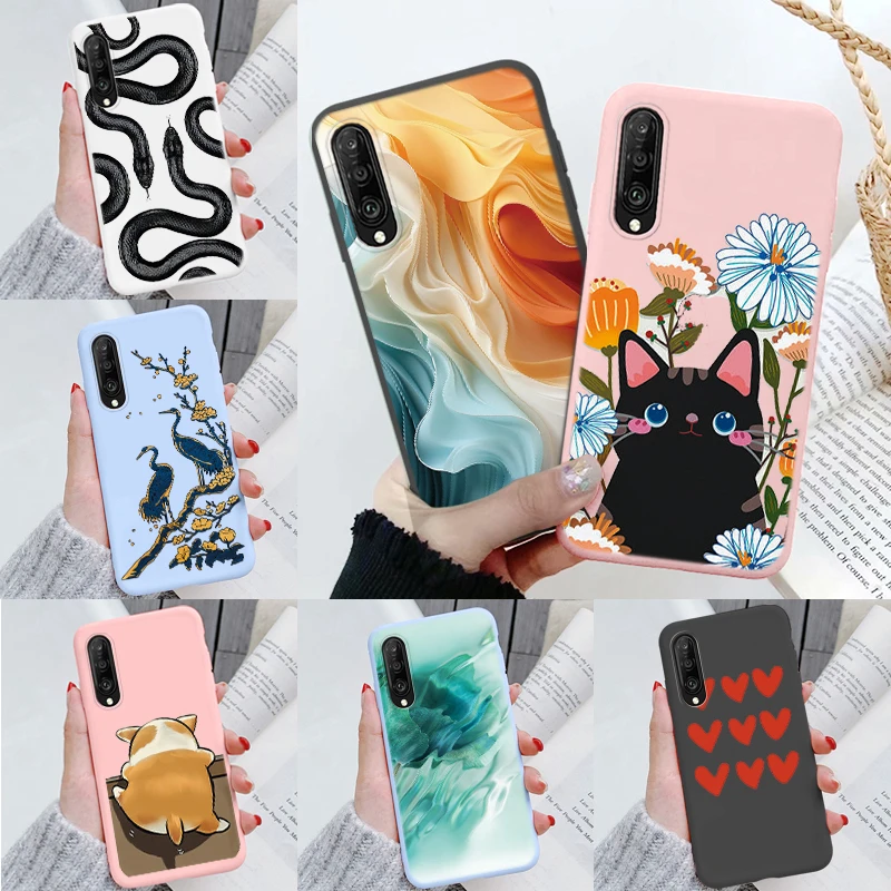 Для Honor 9C Y7P Huawei Y6 Y6S Y9 Y7 Prime 8A 9 Plus P40 Lite E P30 Pro Mate 20 Чехол для телефона из ТПУ с рисунком