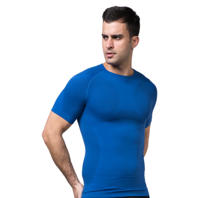 Men's Slimming Body Shapewear Corset Shirt Compression Abdomen Tummy Belly Control Slim Waist Cincher Underwear Sports