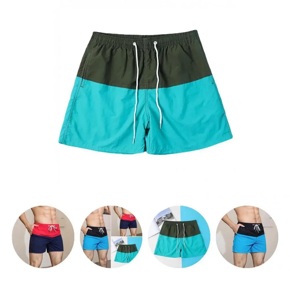 

Swimming Trunks Chic All Match Swim Shorts Pockets Soft Beach Shorts