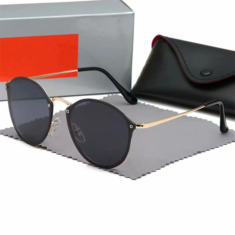 

2022 New Fashion Brand Designer Cat Eye Women Sunglasses Female Gradient Points Sun Glasses Big Oculos feminino de sol UV400