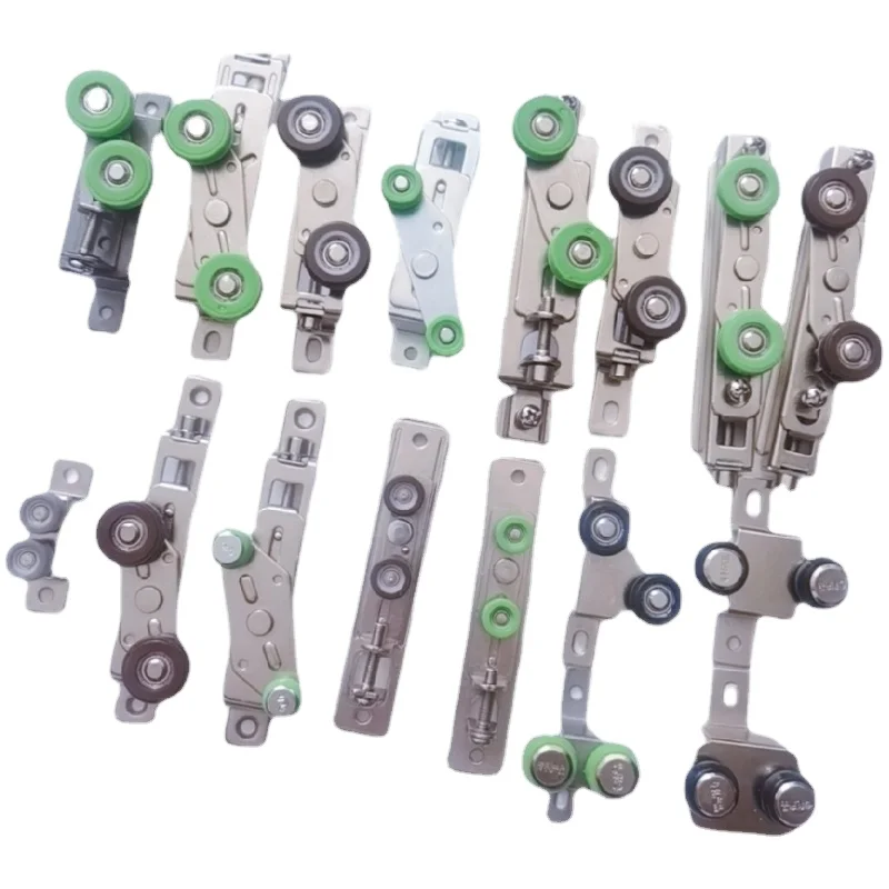 1 шт. ролик верхнего колеса раздвижной двери, чрезвычайно узкий нажимной транслятор, Верхнее колесо, нейлоновое беззвучное колесо подшипника шкива