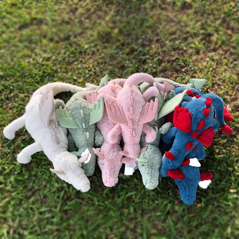 

Jellycats Plush Toy Swag Rainbow Evil Dragon Plush Toys Stuffed Pterodactyl Dinos Flying Wings Pink Black Dragons Dolls Gift