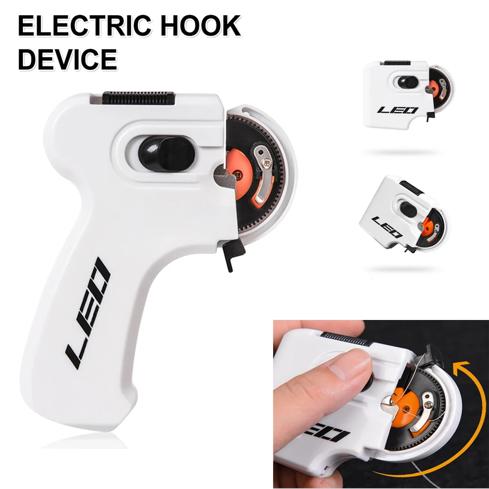 

Automatic Hooking Device Line Multi-Function Hook Device Needle Knotter Fishing Line Winder Fishing Line Knotter Fishing Tools