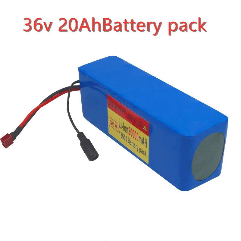 

10S3P 36V 20Ah 500W high power capacity 42V 18650 lithium battery pack 20000mAh electric bicycle bicycle scooter BMS