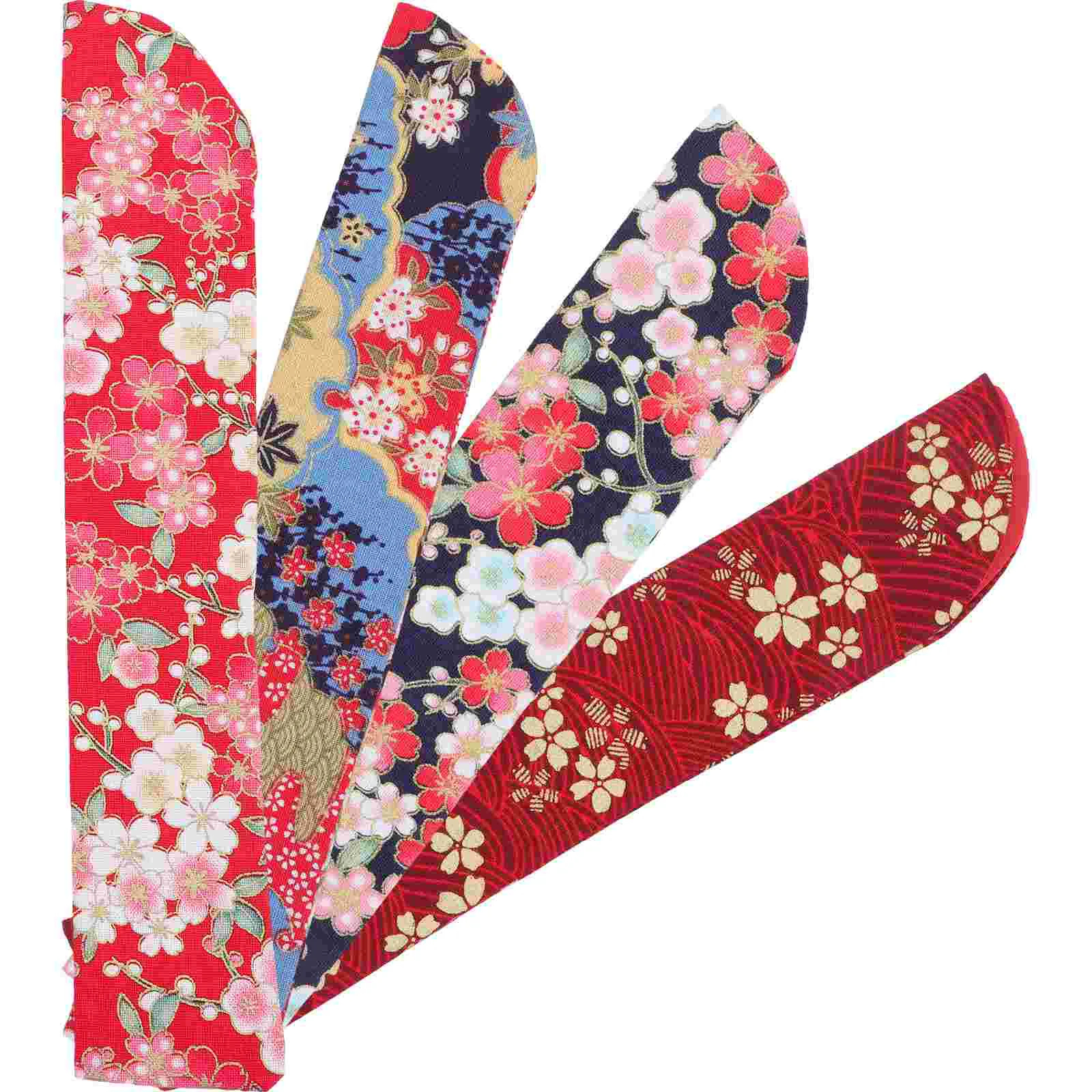 

4 шт., винтажная складная сумка для веера