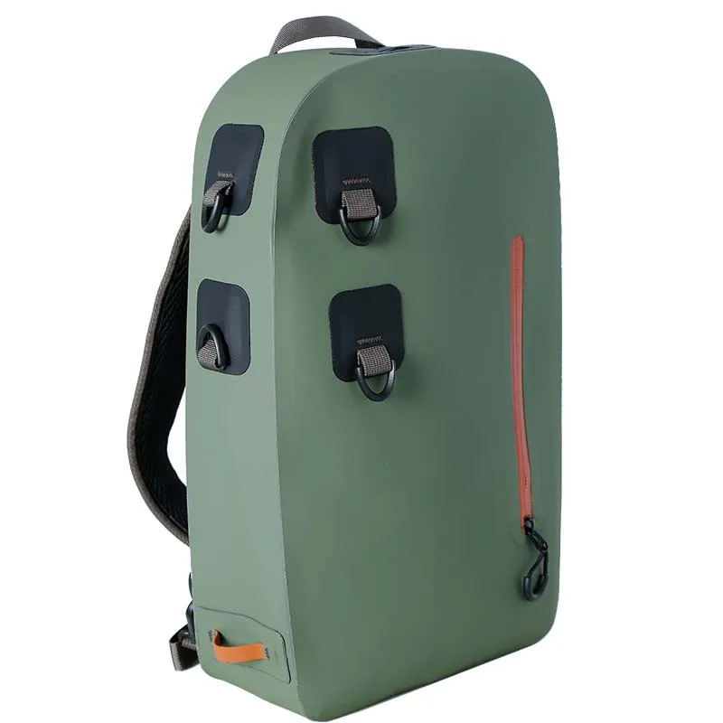 

OEM ODM Wholesale Waterproof Material Fishpond Packs Fly Fishing Backpacks Bags For Store Fishing Gear Rod