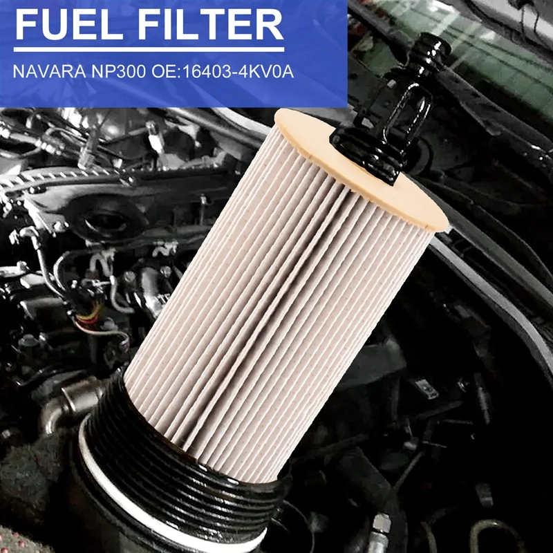 Топливный фильтр для Nissan (16403-4Kv0a) 2 шт. Civilian/ Frontier/ Navara NP300/ NP300 Frontier