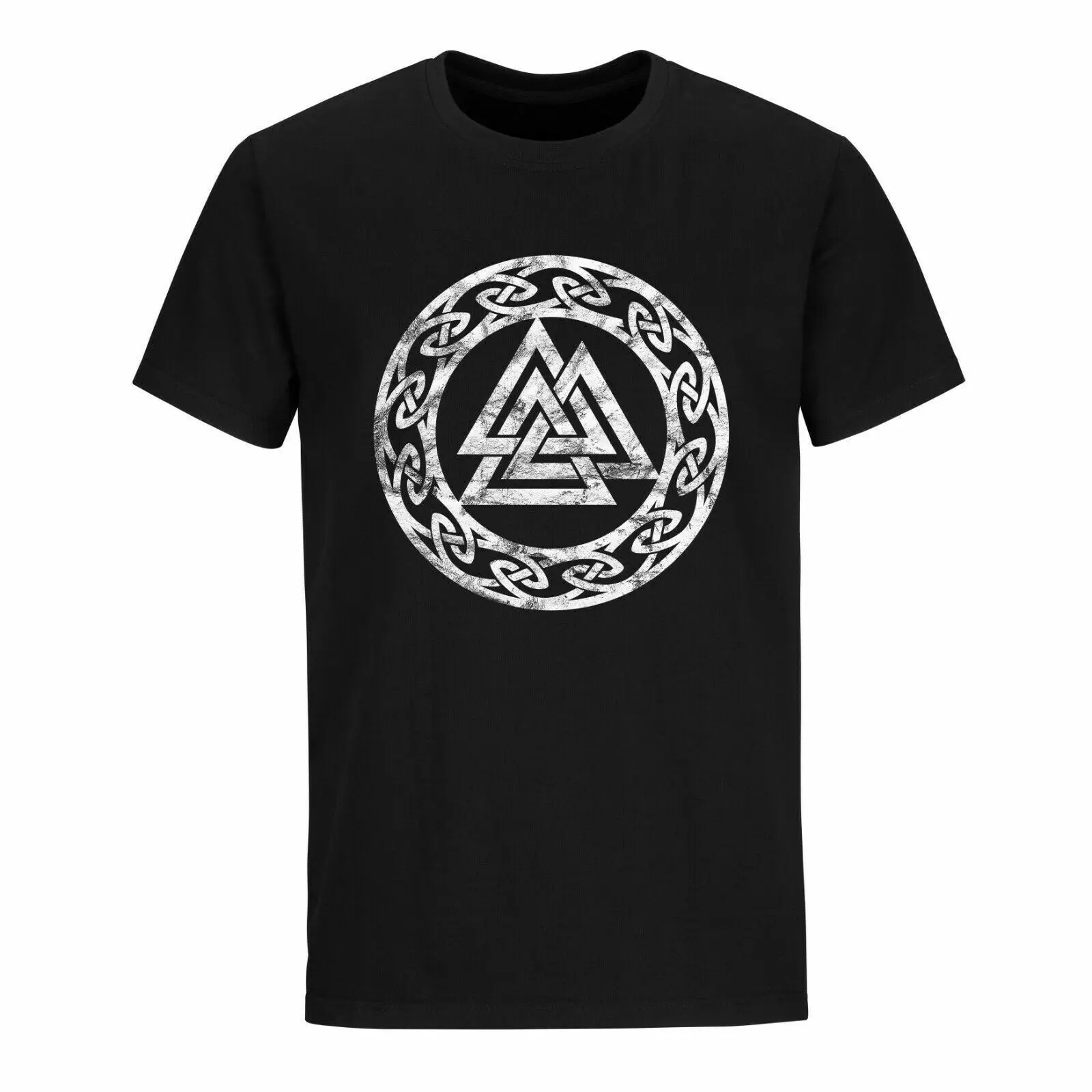 Viking T shirts Valknut T-Shirt Norse Odin Viking Thor Ragnarok Loki Size S-3XL