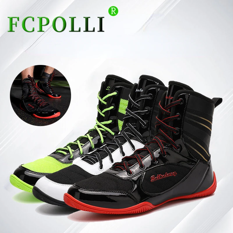 

New Arrival Men Women Wrestling Shoes Plus Size Boxing Shoe Couples Breathable Mens Womens Sanda Fighting Boots Training Shoes