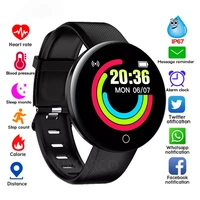 d18 smart watches men women heart rate blood pressure monitor fitness bracelet waterproof sport smartwatch for android ios