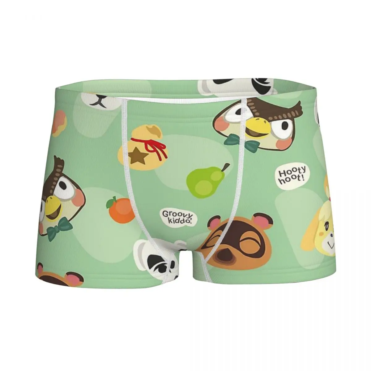 

Boys Animal Crossing Pattern Boxers Cotton Youth Comfortable Underwear Game Children's Shorts Harajuku Teenage Underpants