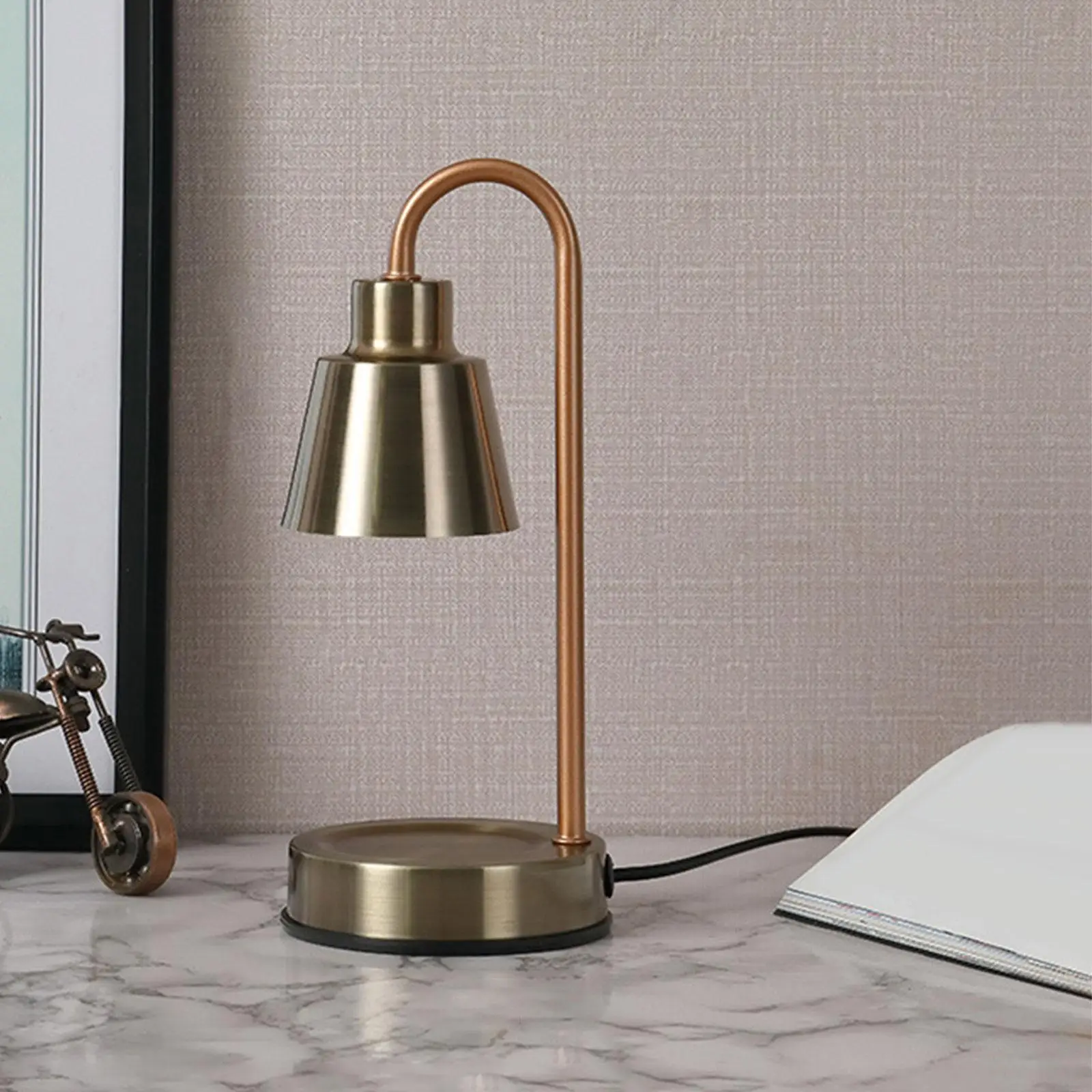 

Electric Wax Candle Melt Warmer Light, Candle Lamp Lantern For Top-down Candle Melting Bedroom Decor Romantic Table Lamp