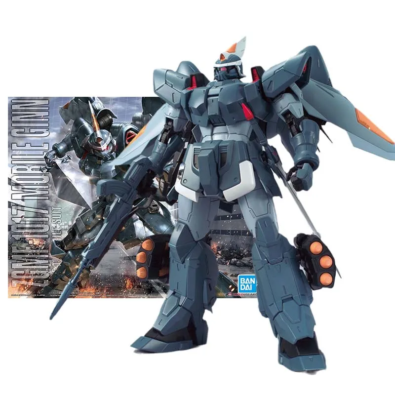 

Bandai оригинальный набор моделей Gundam аниме фигурка MG ZGMF-1017 Mobile Ginn коллекция Gunpla аниме экшн-Фигурки игрушки Бесплатная доставка