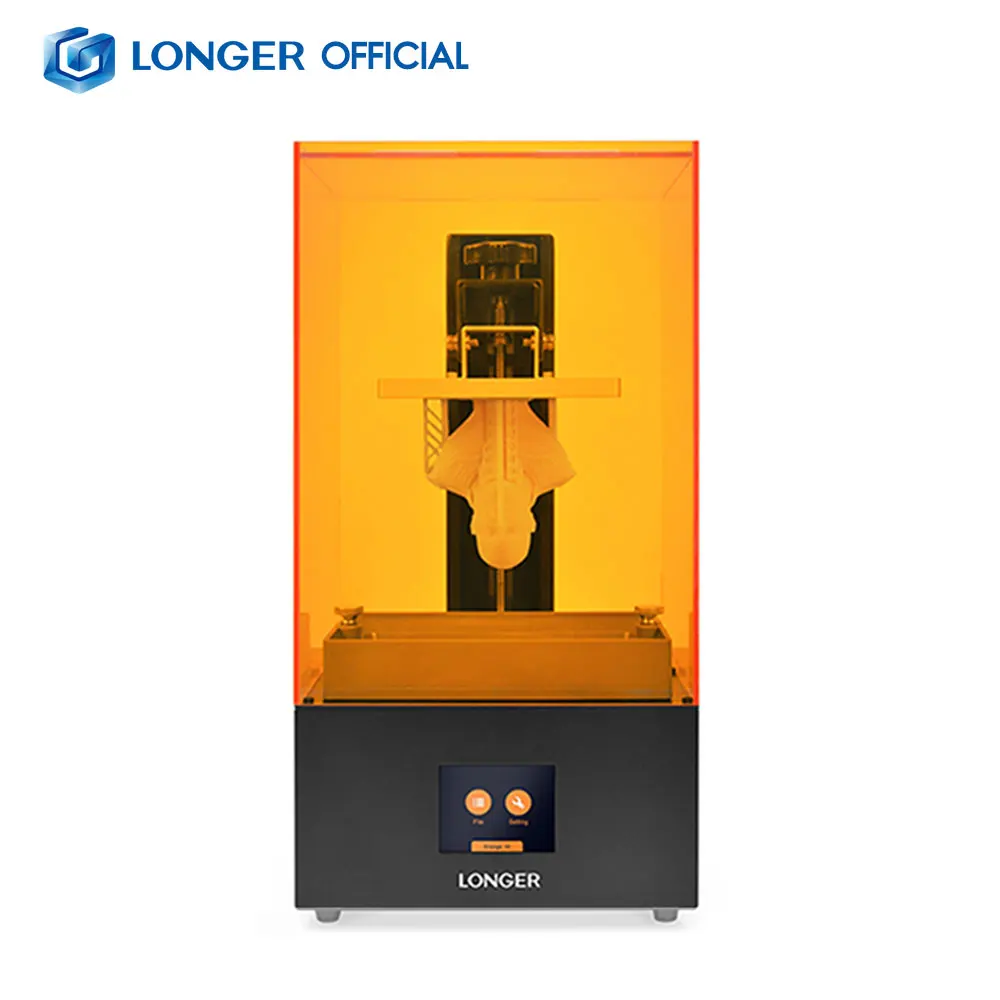 

3D-принтер LONGER Orange 30 LCD SLA, 3D-принтер с пластиковым корпусом, матрицей и светодиодной подсветкой, устройство быстрого охлаждения