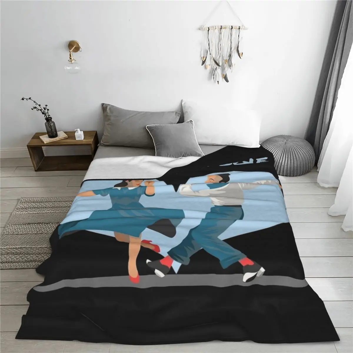 I Love Boogie Woogie Four Seasons универсальное одеяло для кинотеатра можно разложить подарок