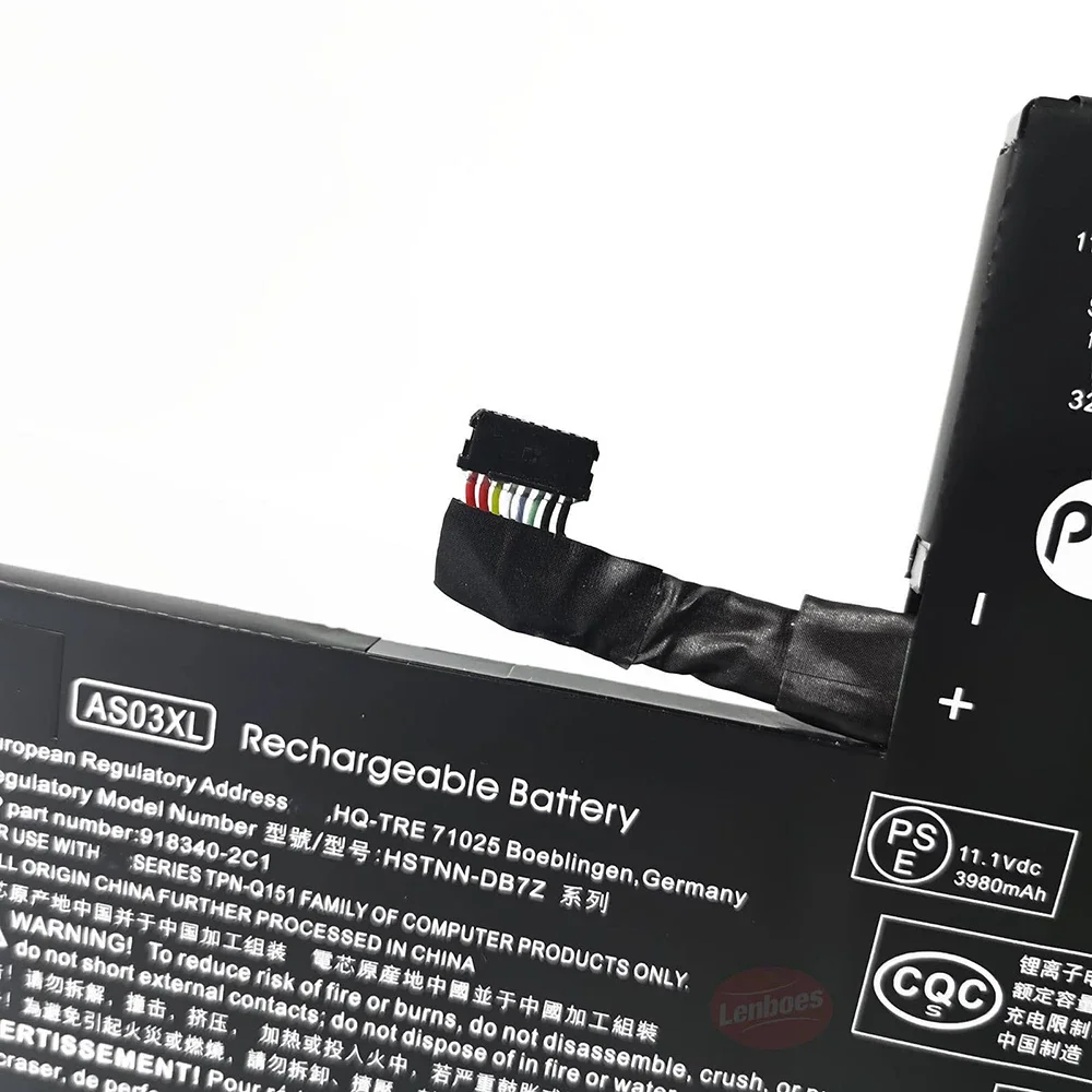 AS03XL Оригинальный аккумулятор для ноутбука HP Chromebook 11 G5 серии EE HSTNN-IB7W 1 В 44 95 Втч 918669