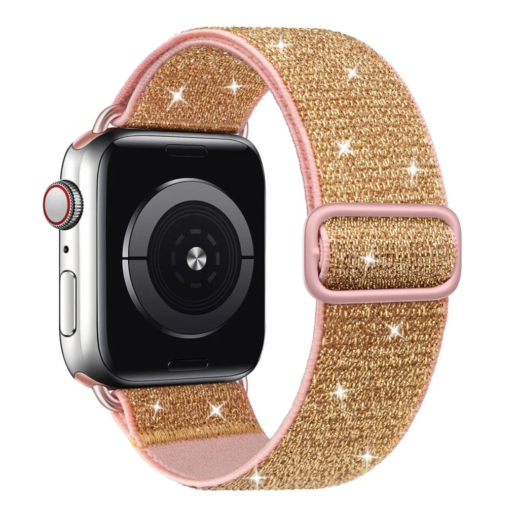 

Nylon Loop Strap For Apple watch band 44mm 40mm 42mm 38mm 41mm 45mm belt watchband correa iWatch Serie 7 6 5 se bracelet