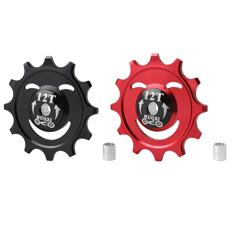 

New Hot MUQZI MTB Road Bike Jockey Wheel 12T Bicycle Rear Derailleur Bearing Guide Pulley Bike Parts