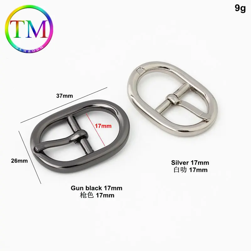 10-50Pcs 6Colors Adjustment Strap Belt Metal Pin Buckle Bag Straps Webbing Strap Clasp Diy Sew Hardware Accessories