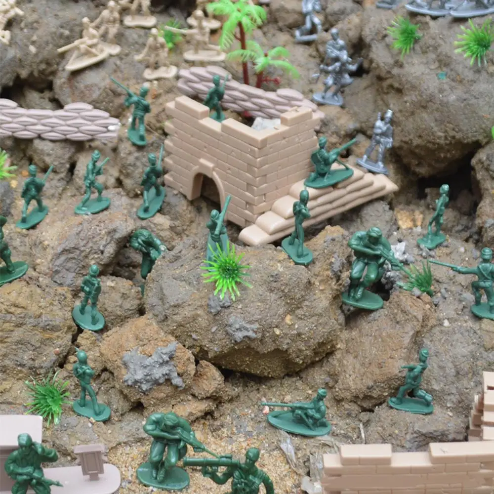 720 шт. масштаб 1:72 пластиковая фигурка модель песочного стола украшения