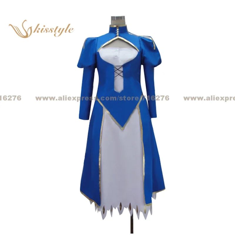Kisstyle модная униформа Fate Zero stay night King Saber COS Одежда Косплей Костюм принимаются по