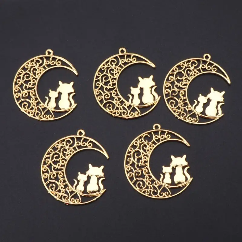

Silicone Resin Mold DIY Moon for Cat Frame Casting Molds DIY Craft 3D Mold for Art Craft Making Handmade for Childr 40GB