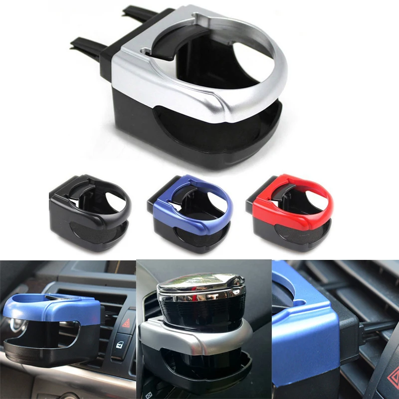 

Car Air-conditioning Vent Water Cup Holder Multi-function Beverage Holder Tea Cup Holder Car Ashtray Rack Interior Accessories