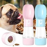 portable pet dog water bottle for dogs multifunction dog feeding water drinking bowl puppy cat water dispenser pet products