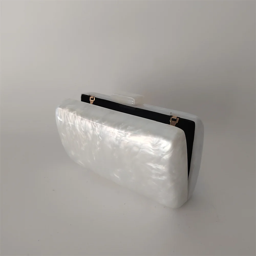 Женская акриловая сумочка в форме бочонка модный роскошный Вечерний Клатч