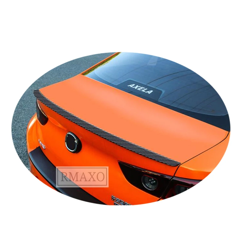 

For Mazda 3 Axela Spoiler 2020-2021 Mazda3 Axela XXk Spoiler ABS plastic Material Car Rear Wing Color Rear Spoiler