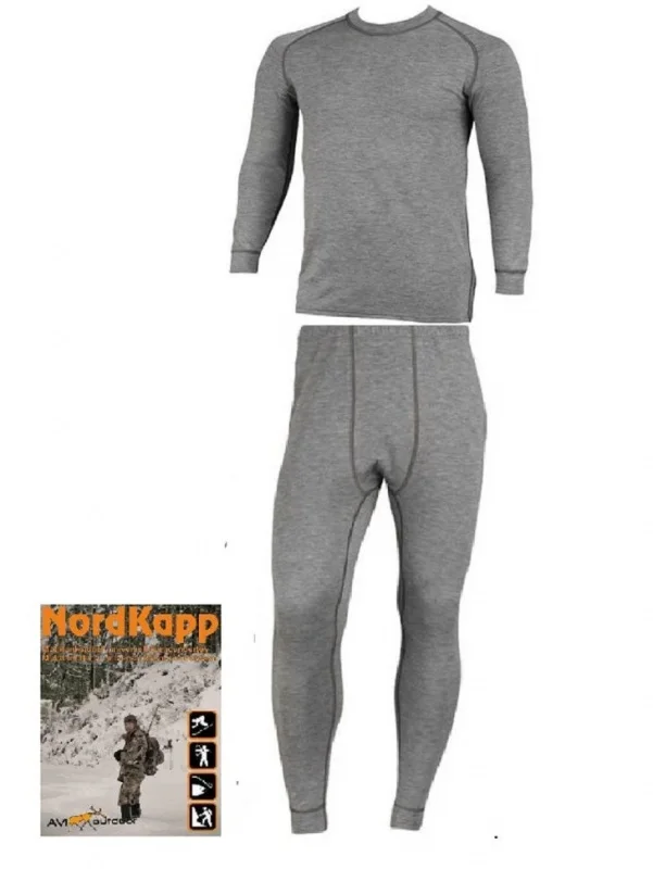 Термобелье AVI -Outdoor NordKapp Hunting серый арт 5631R
