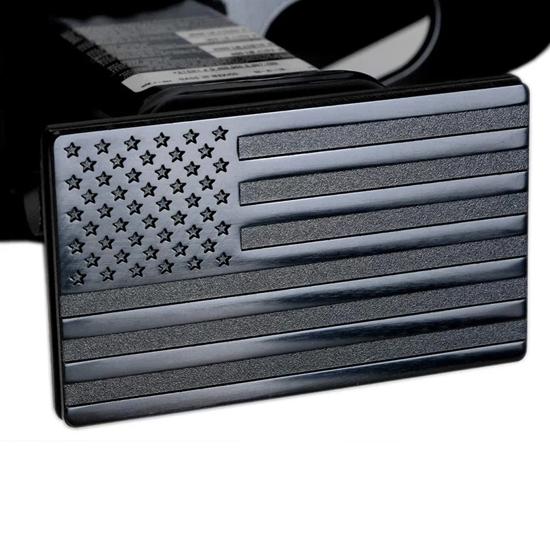 

Крышка для сцепки с американским флагом-металлическая крышка для сцепки с американским флагом-патриотическая Крышка для сцепки флага (подходит для 2-дюймовых приемников)